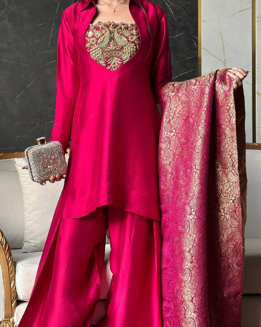 Heer Đěsigner Party Wear Look Farshi Salwar