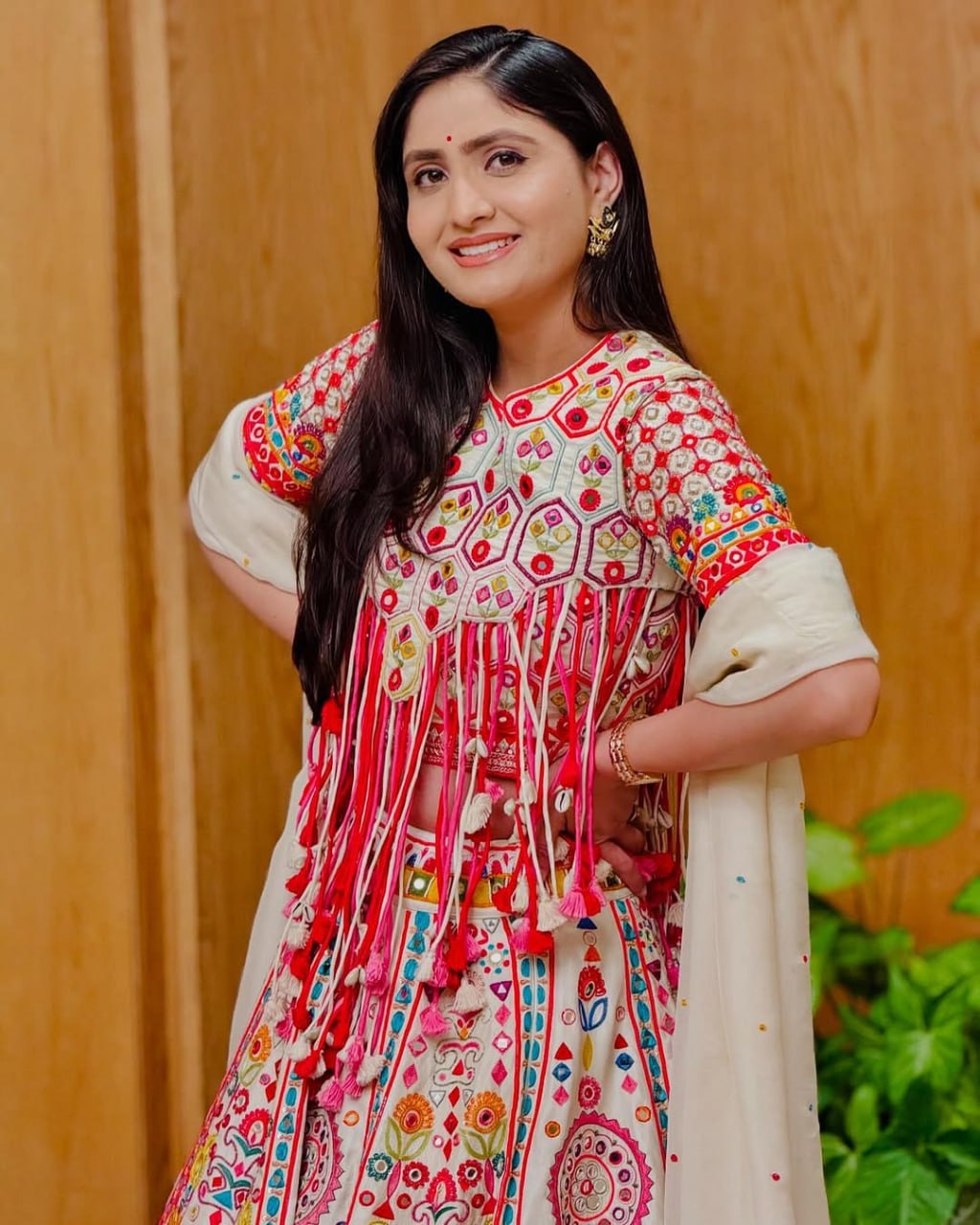 Geet-s Beautiful Heavy Muslin Cotton Lehnga