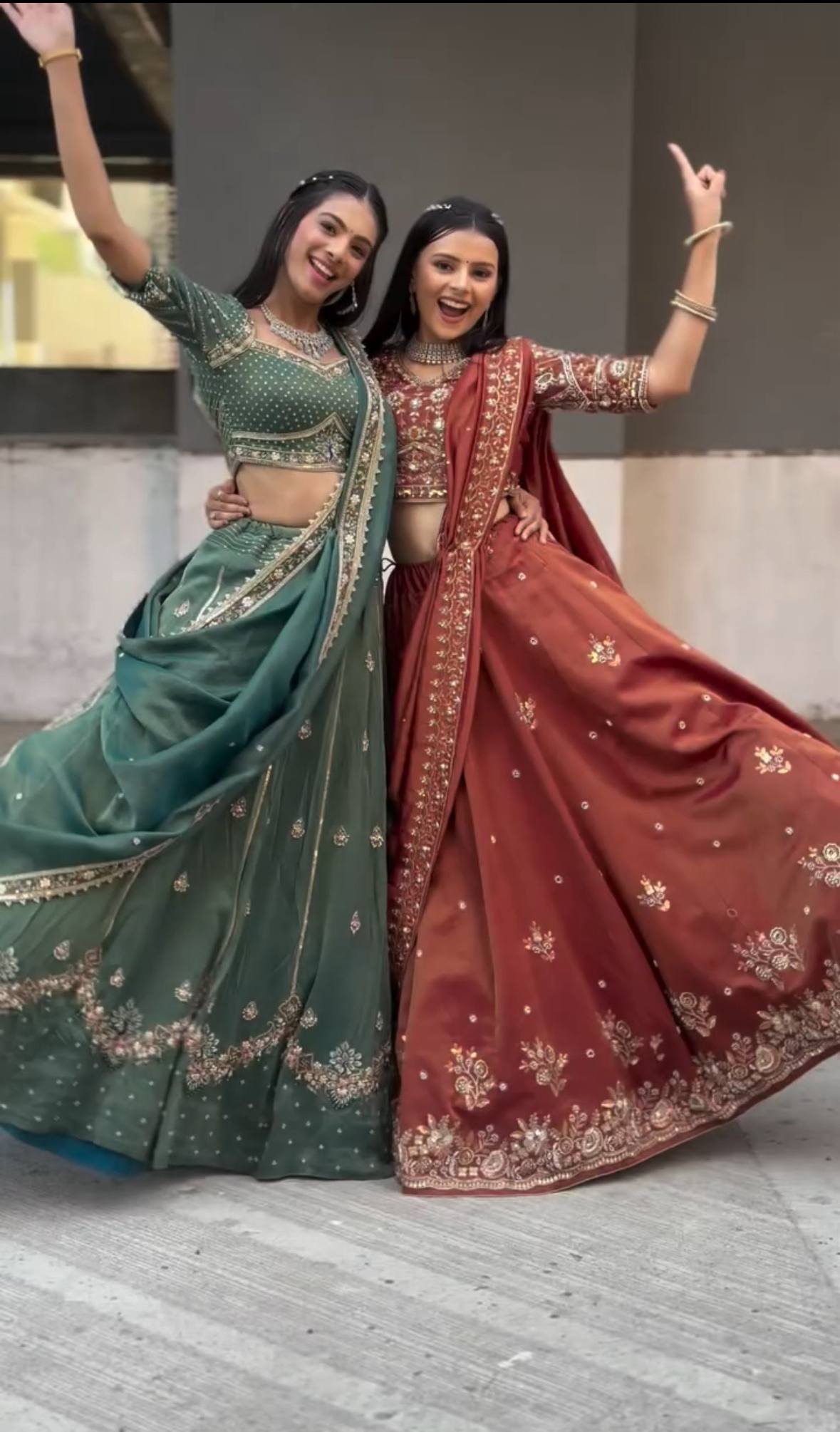 Devanshi Chinon Silk Festival Lehenga Choli
