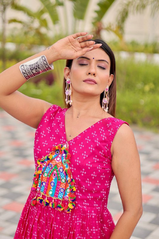 Tripti Navratri Special Gamathi Work Gown