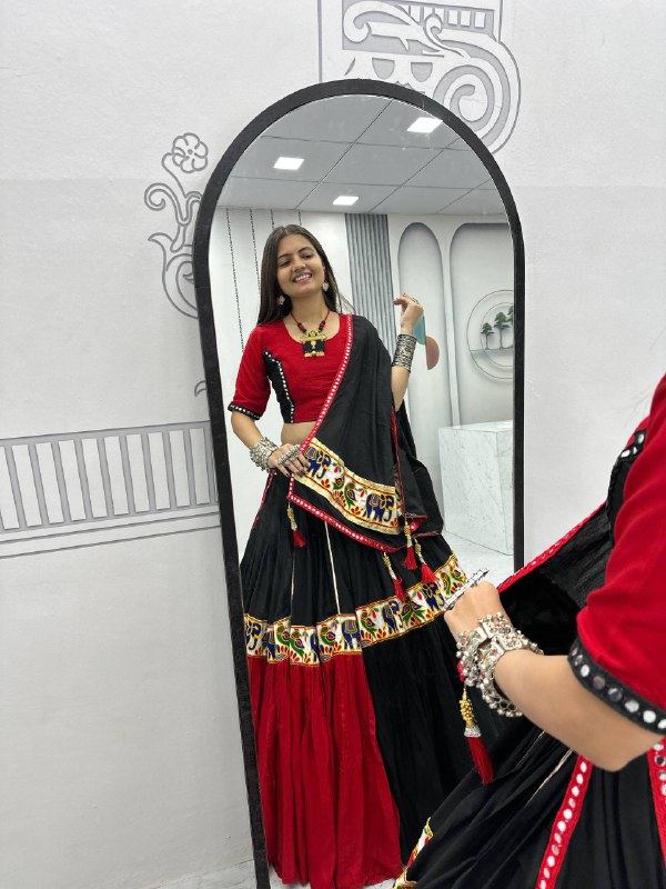 Aadhira Navratri Special Pure Cotton Lehenga Choli