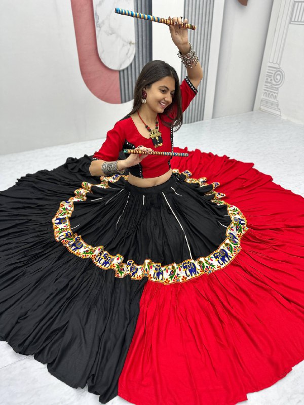Aadhira Navratri Special Pure Cotton Lehenga Choli