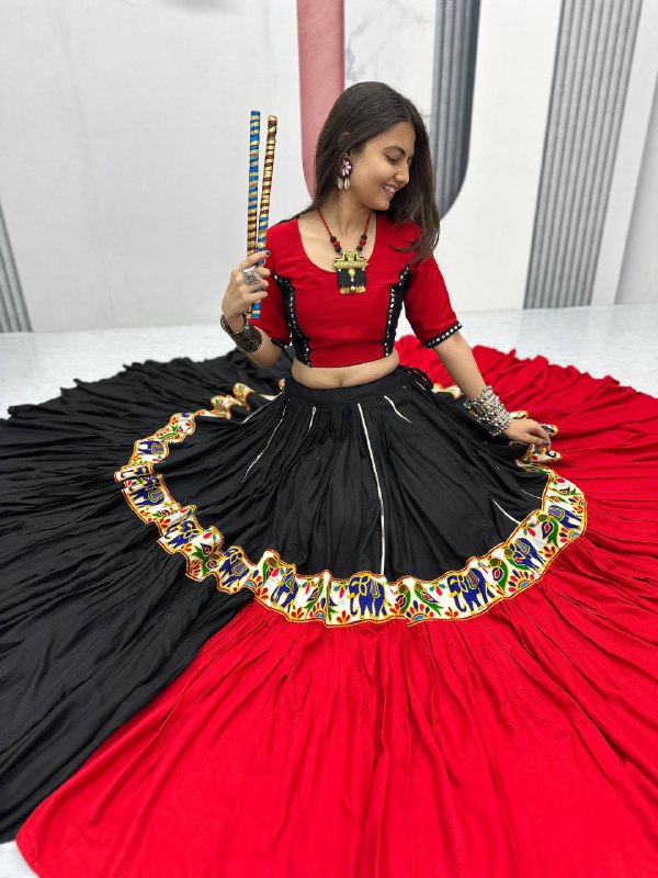 Aadhira Navratri Special Pure Cotton Lehenga Choli