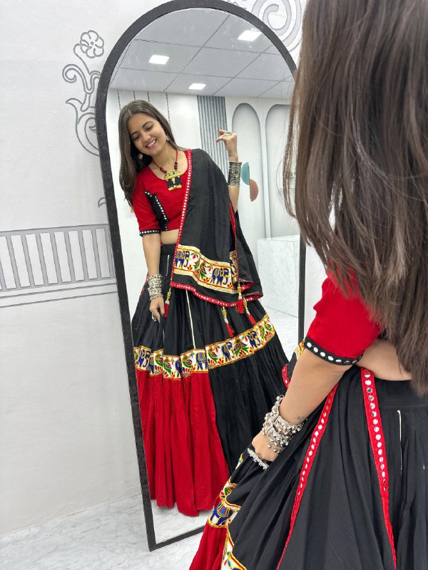 Aadhira Navratri Special Pure Cotton Lehenga Choli