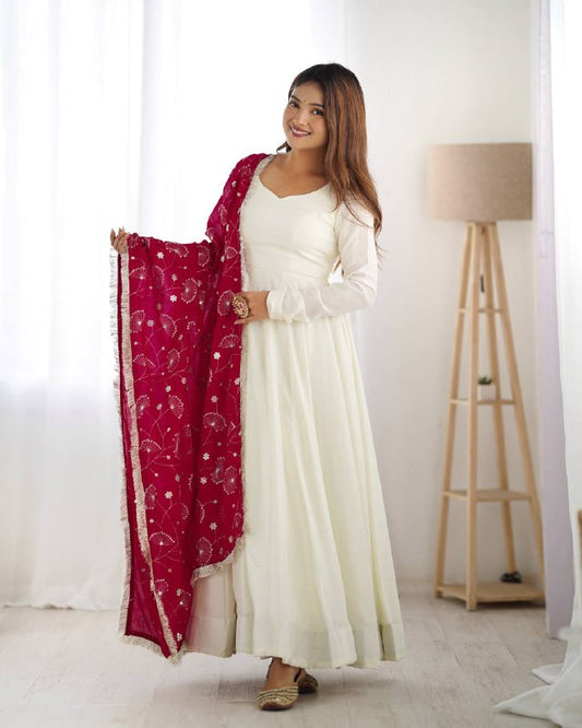 Elegant Anarkali Gown