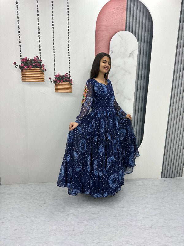 Julie Fox Georgette Gown