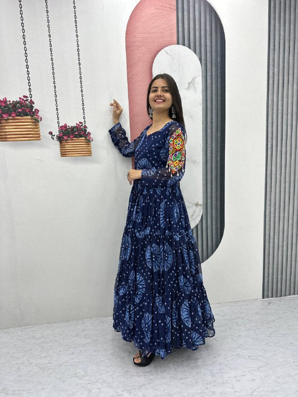 Julie Fox Georgette Gown