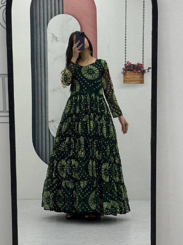 Julie Fox Georgette Gown
