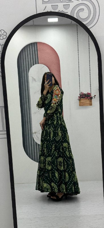 Julie Fox Georgette Gown