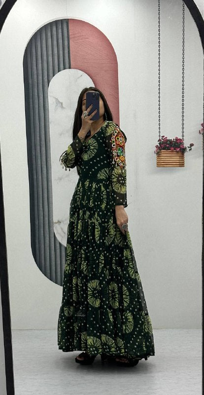 Julie Fox Georgette Gown