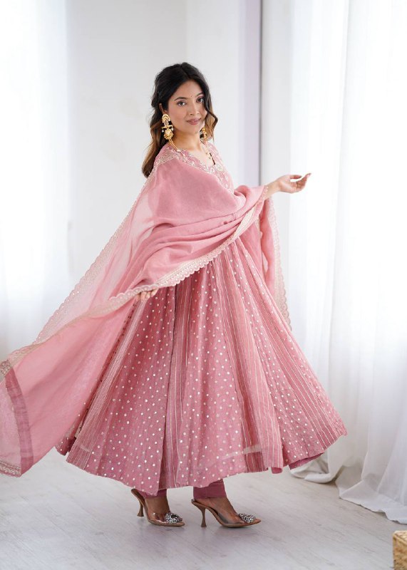 Lisha Dreams Anarkali Gown