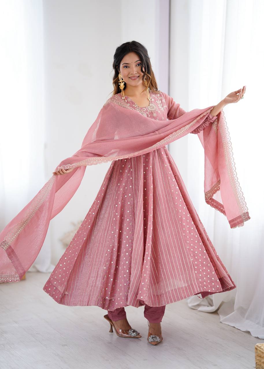 Lisha Dreams Anarkali Gown