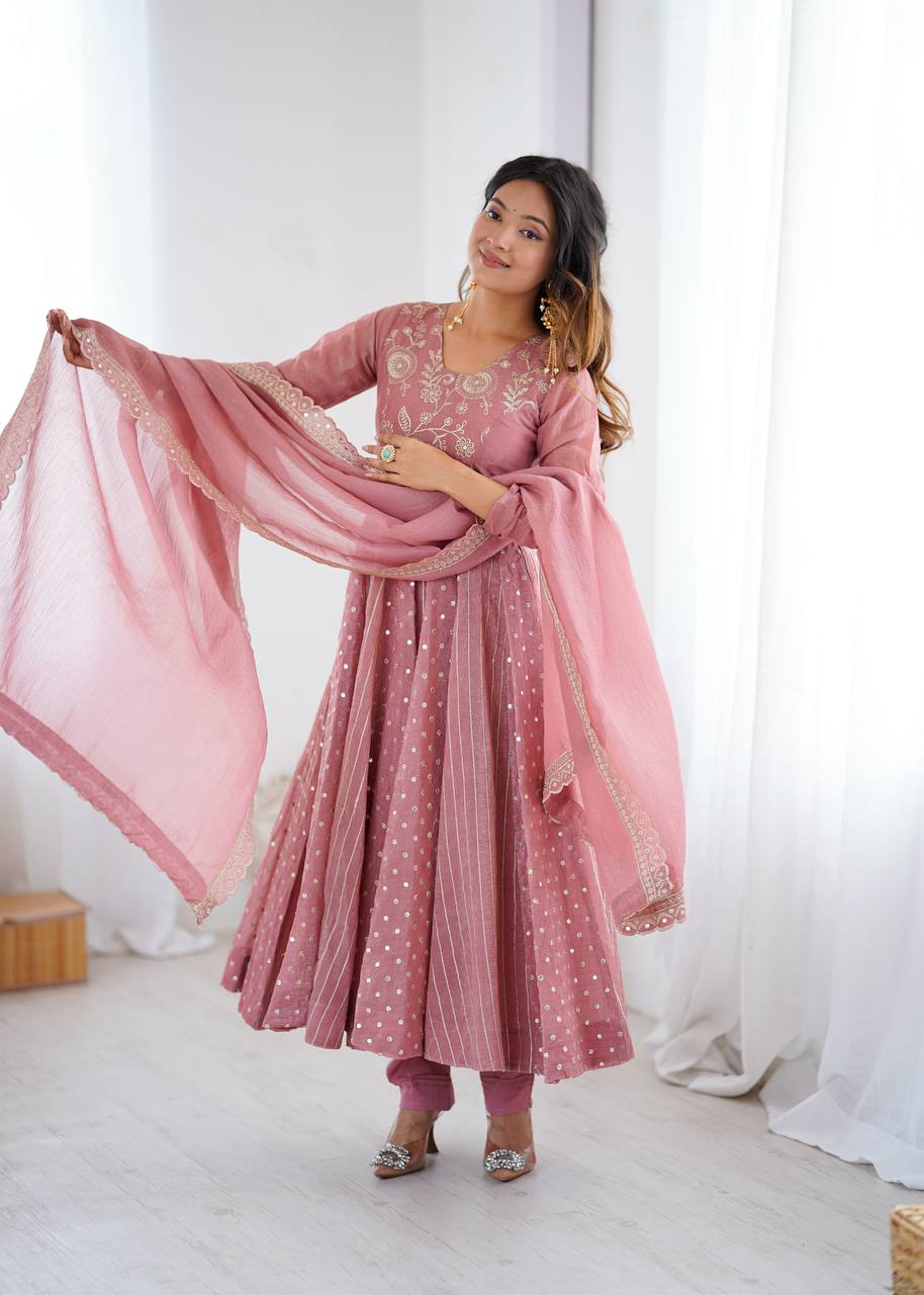 Lisha Dreams Anarkali Gown