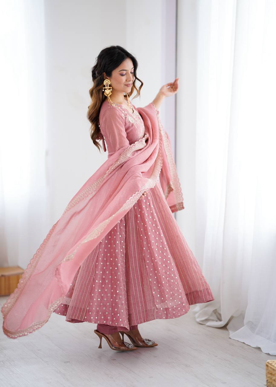 Lisha Dreams Anarkali Gown