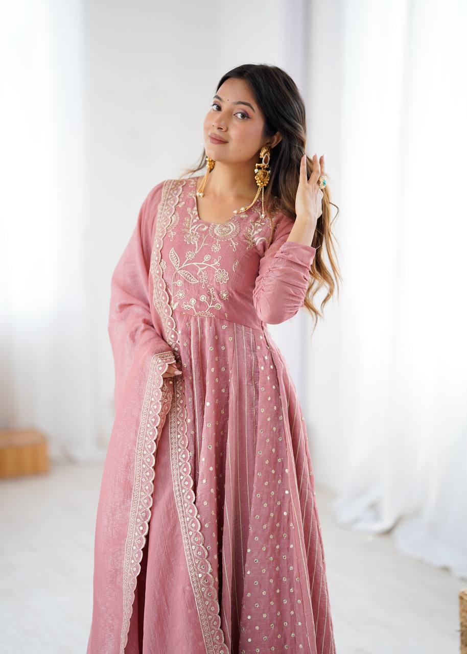 Lisha Dreams Anarkali Gown