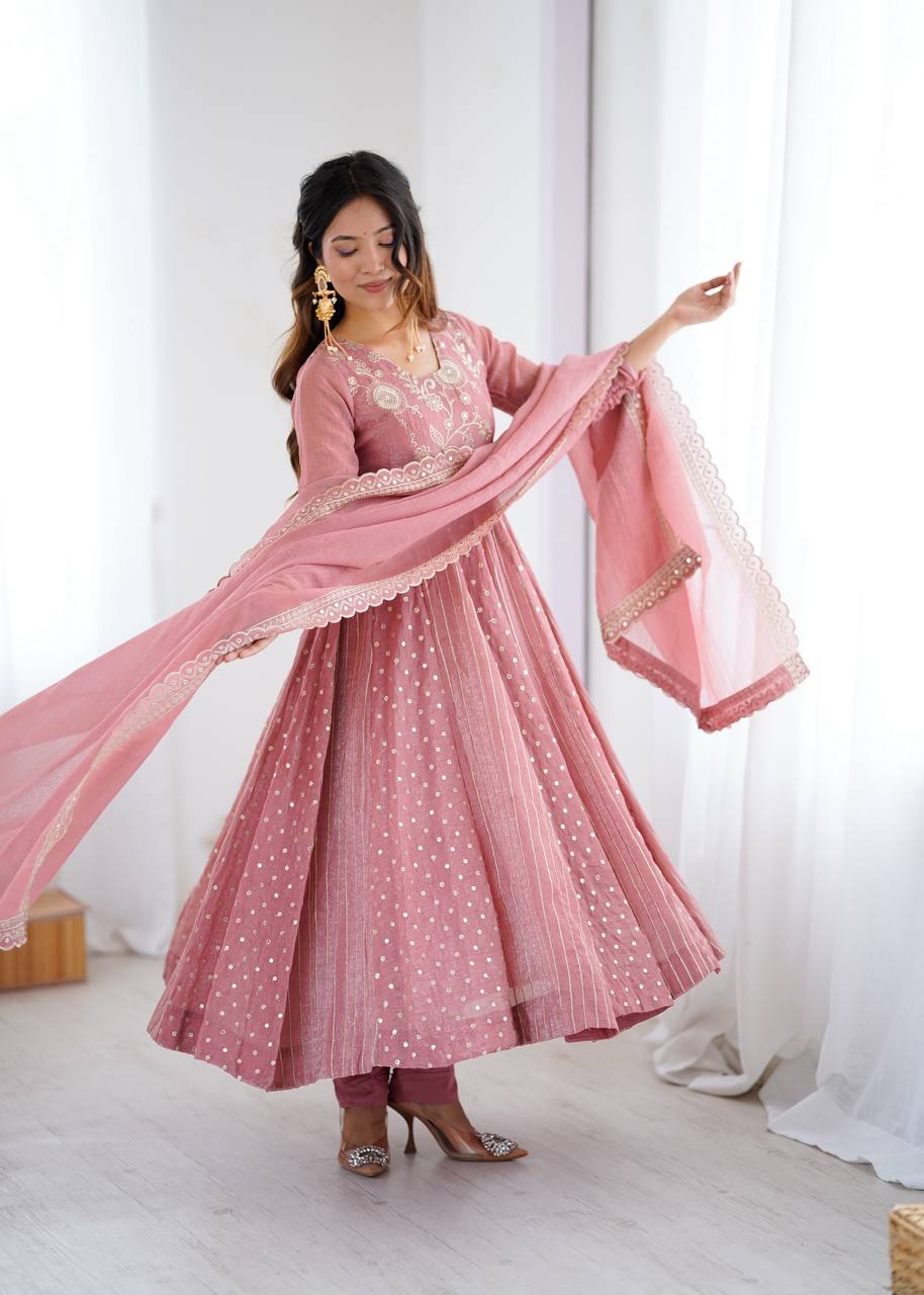 Lisha Dreams Anarkali Gown