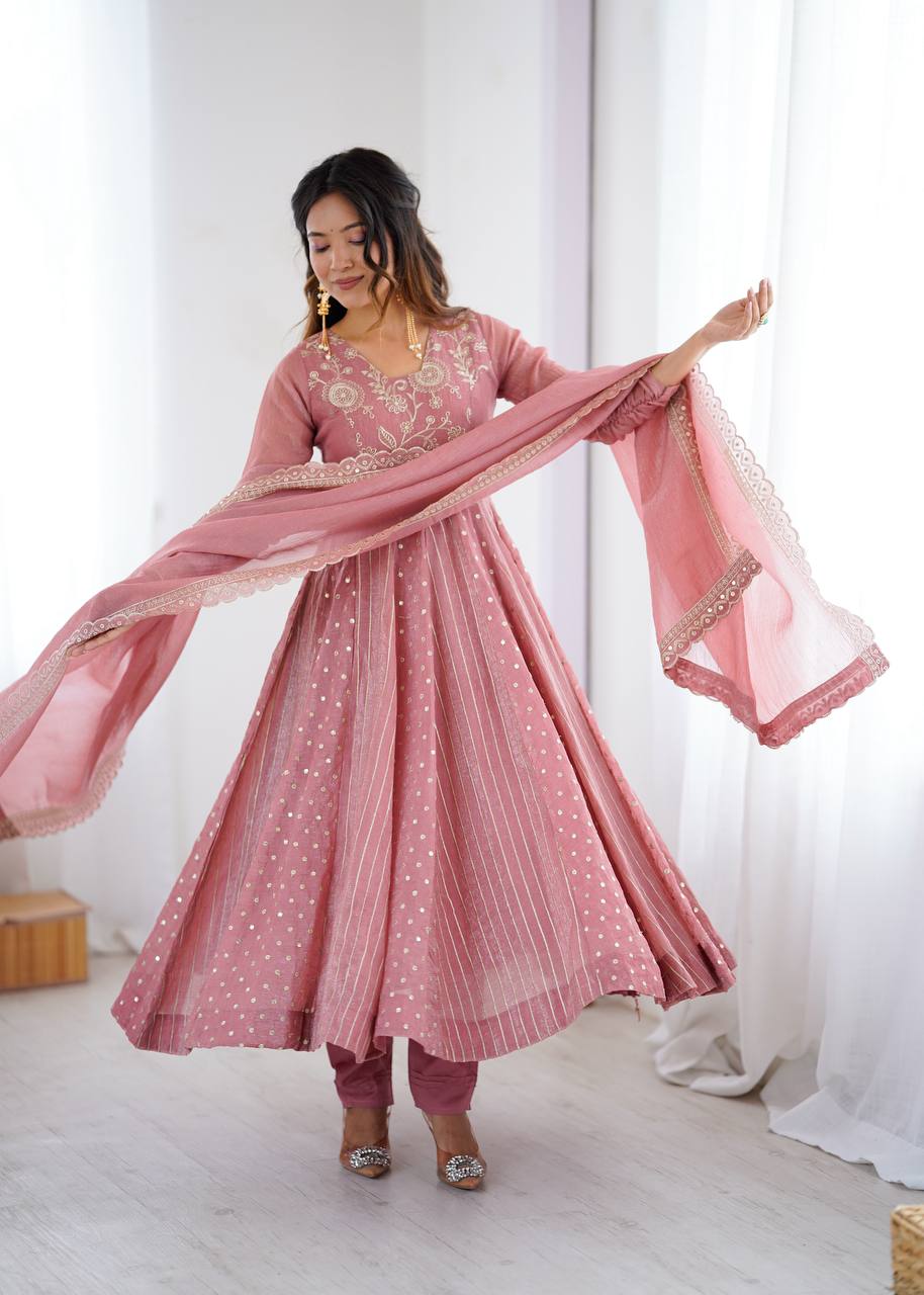 Lisha Dreams Anarkali Gown
