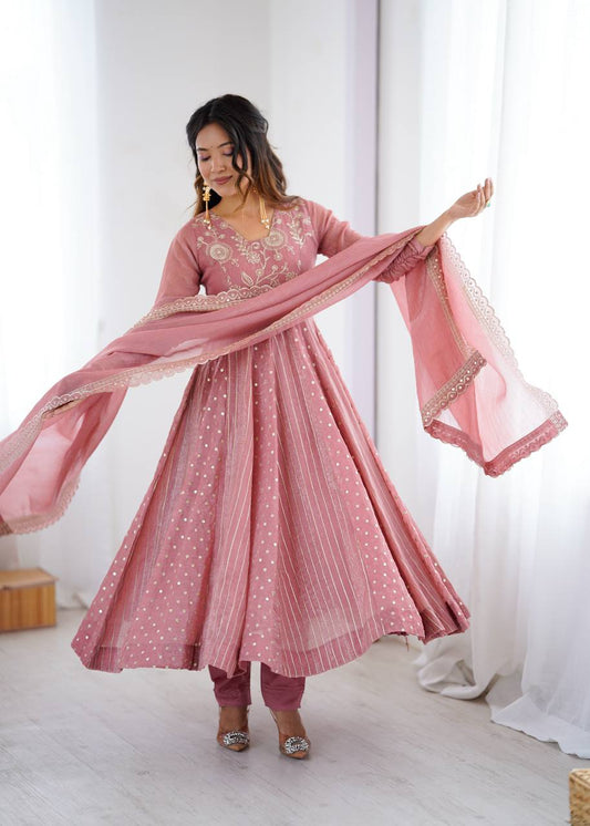 Lisha Dreams Anarkali Gown