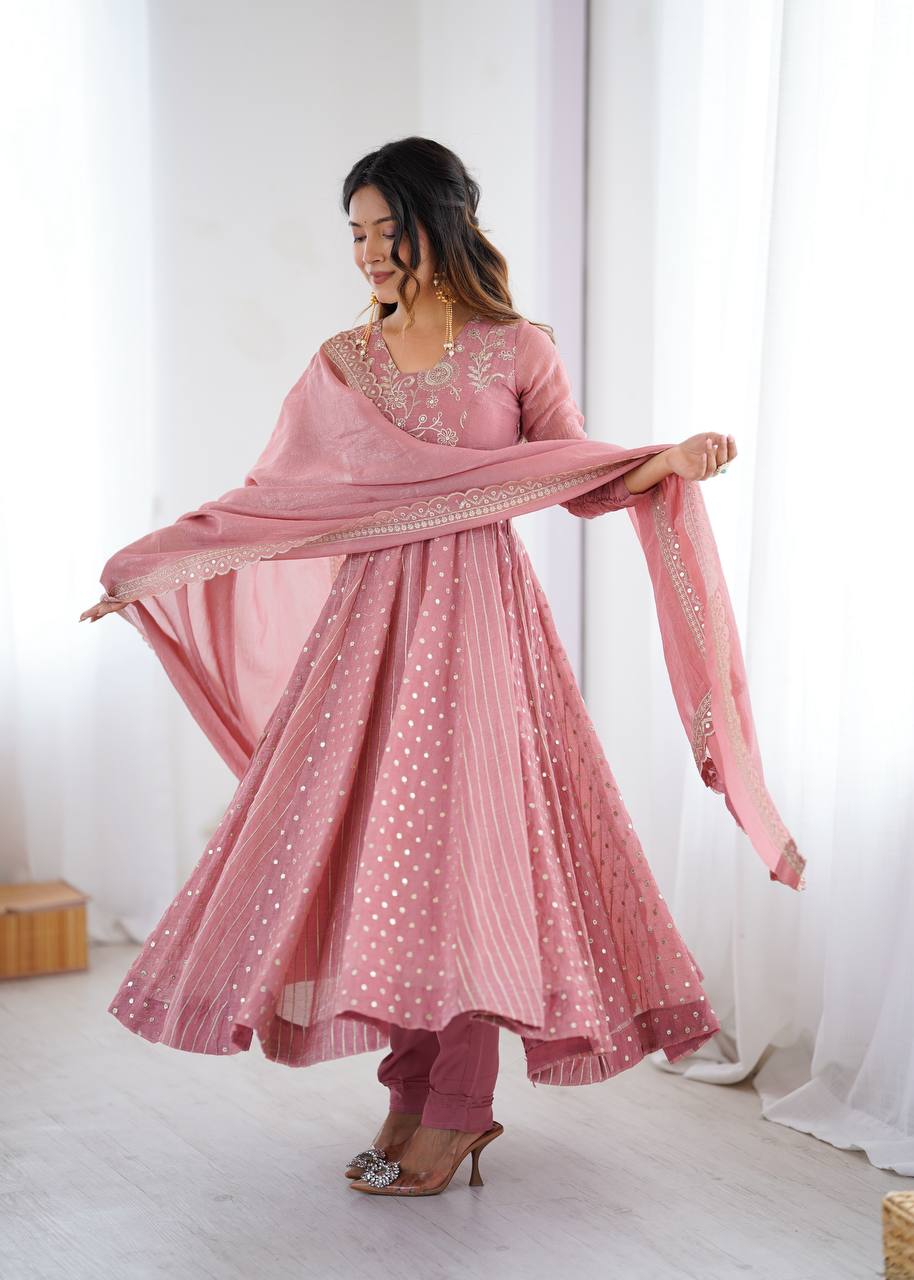 Lisha Dreams Anarkali Gown