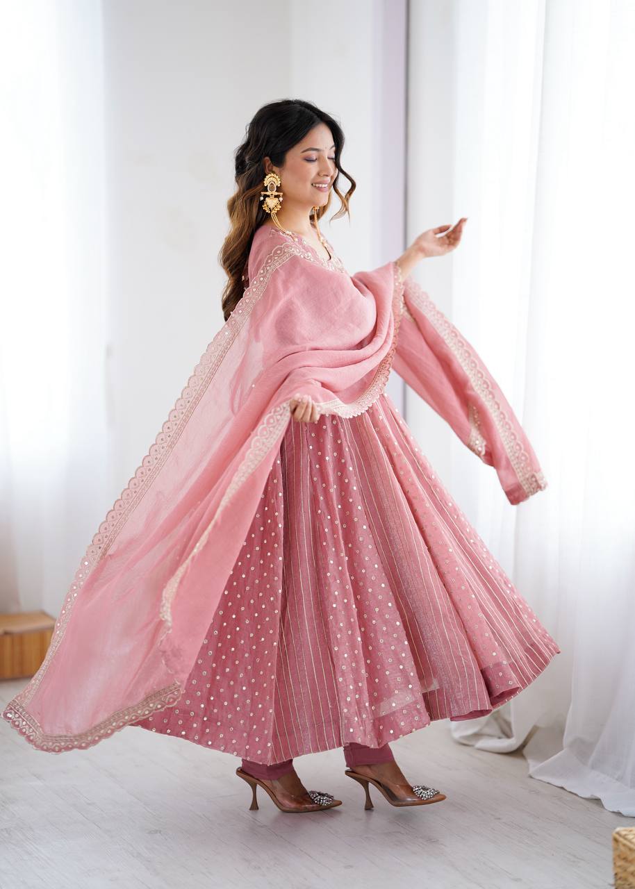 Lisha Dreams Anarkali Gown