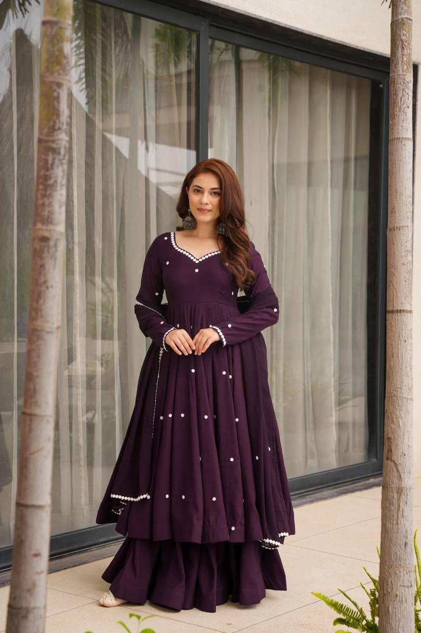 Falak Pretty Anarkali Gown
