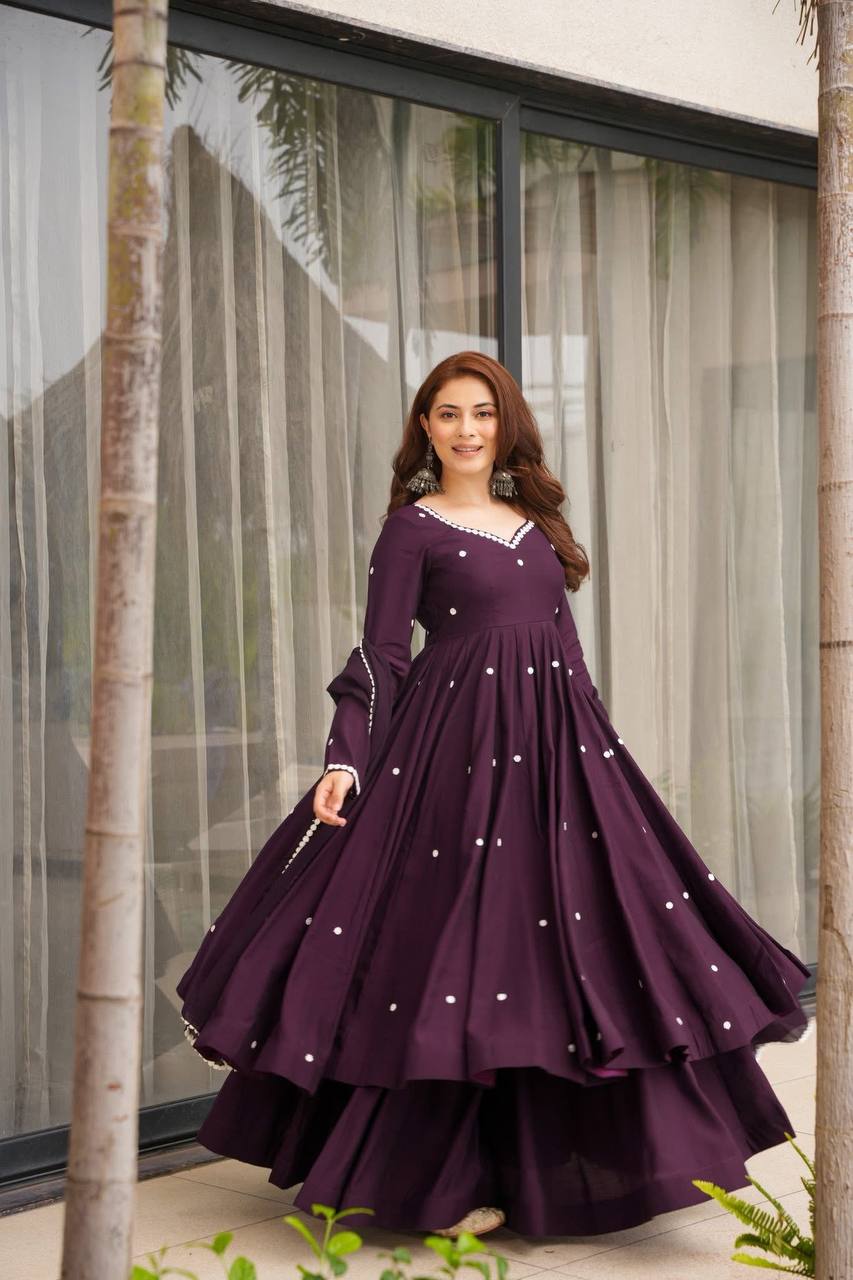 Falak Pretty Anarkali Gown