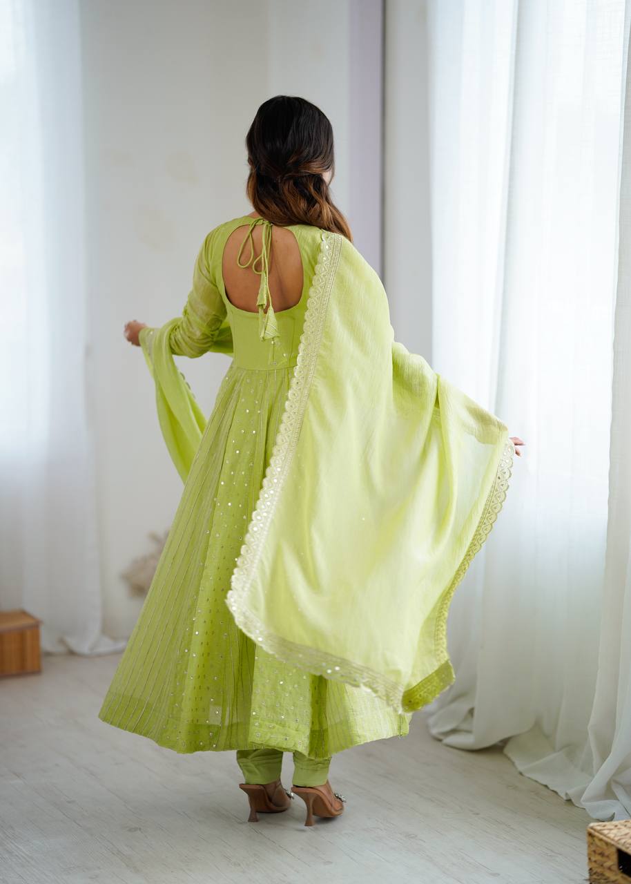 Lisha Dreams Anarkali Gown
