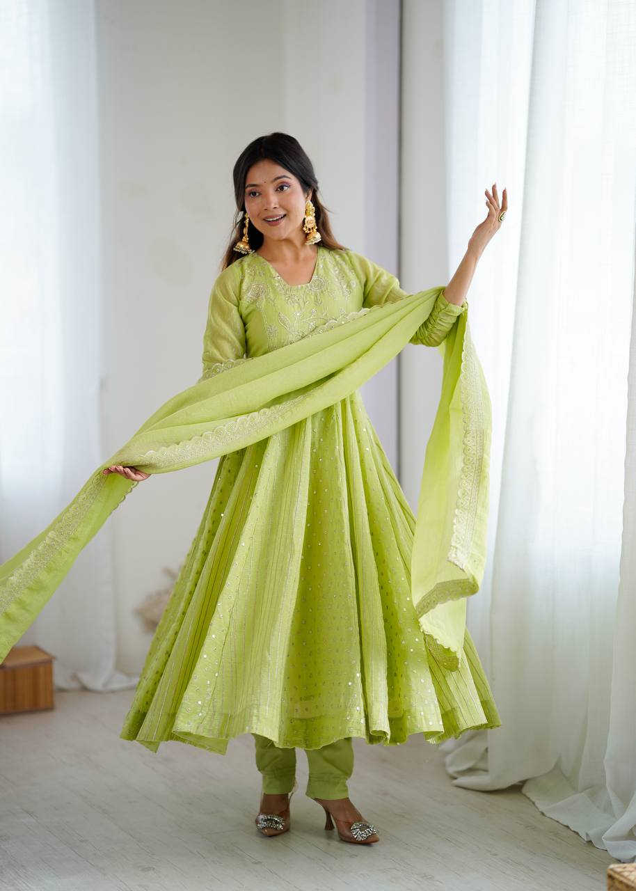 Lisha Dreams Anarkali Gown