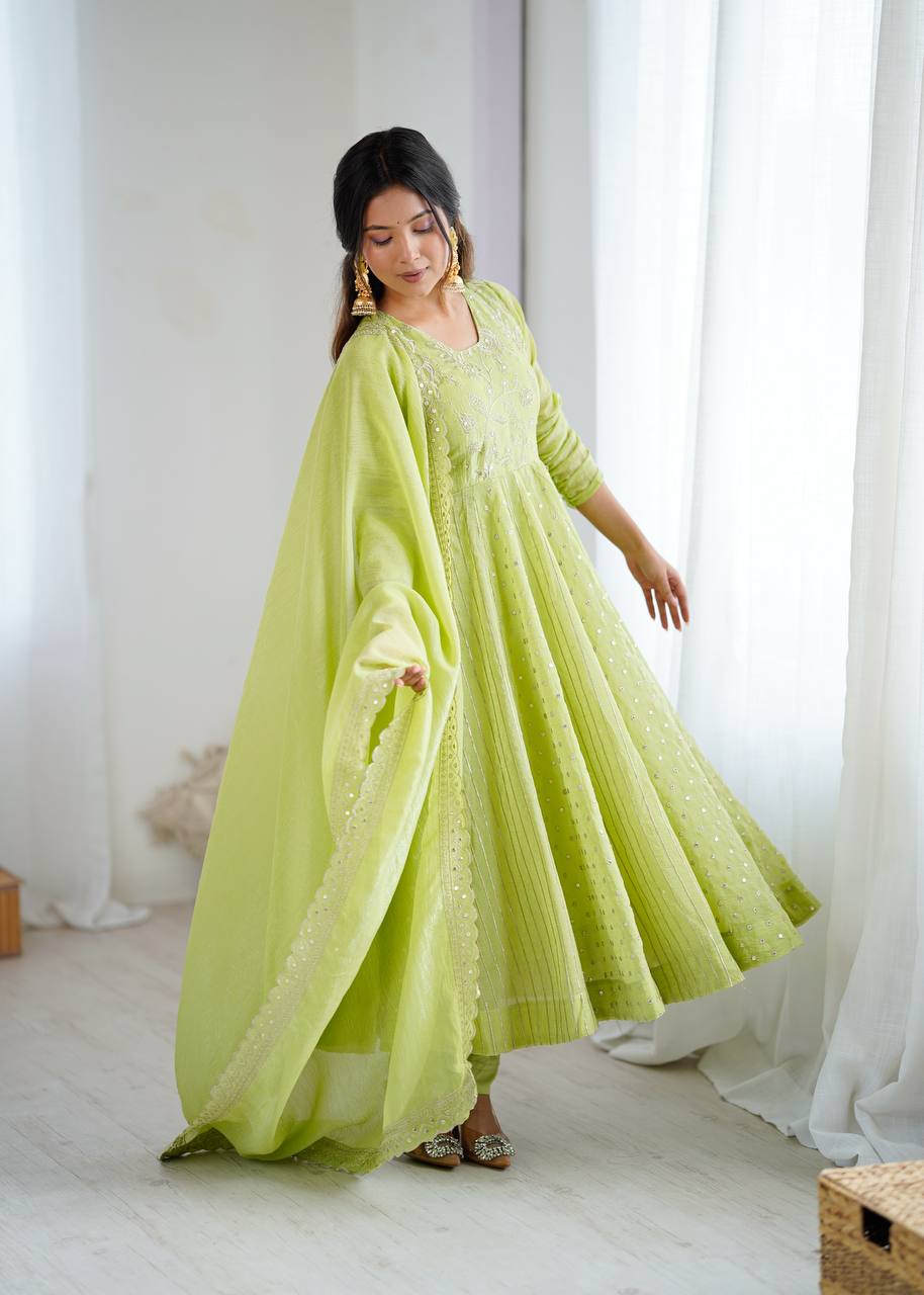 Lisha Dreams Anarkali Gown