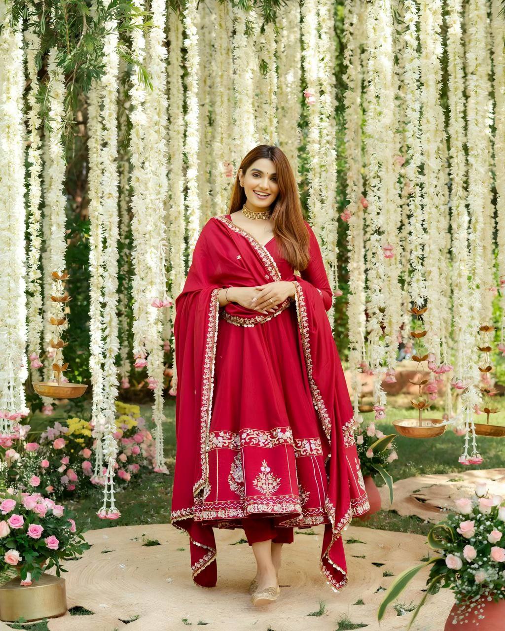 Kiyara Primium Party Wear Anarkali Suit