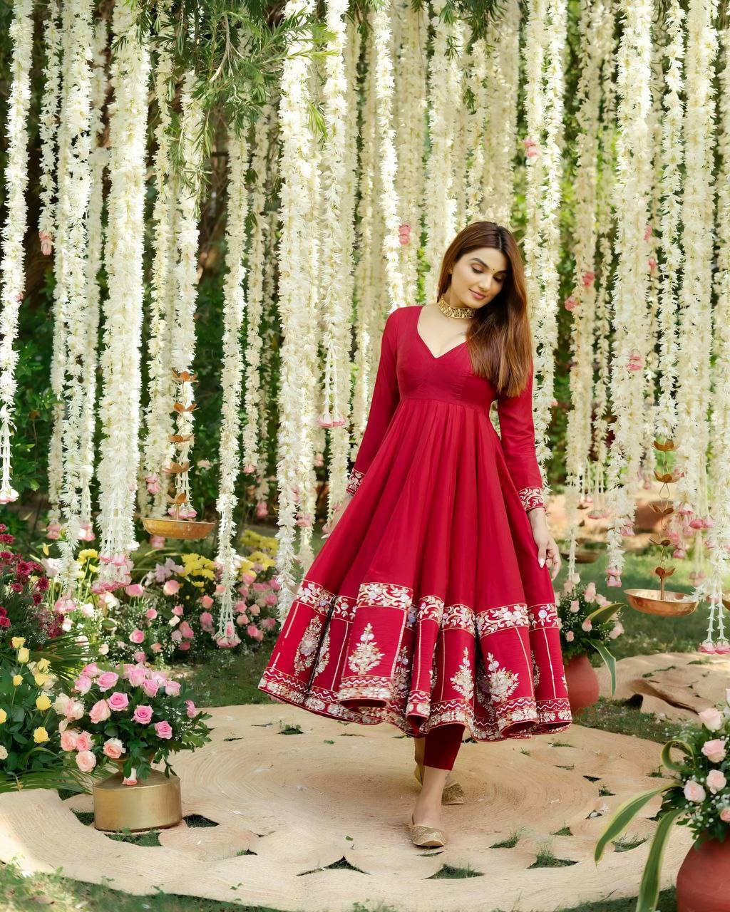 Kiyara Primium Party Wear Anarkali Suit