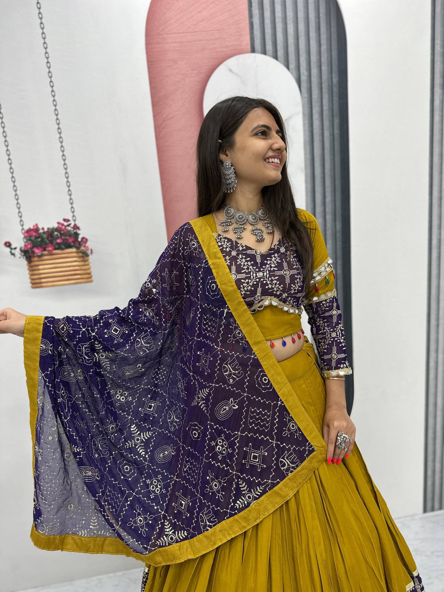 Alisha Garba Kalidar Lehenga Choli
