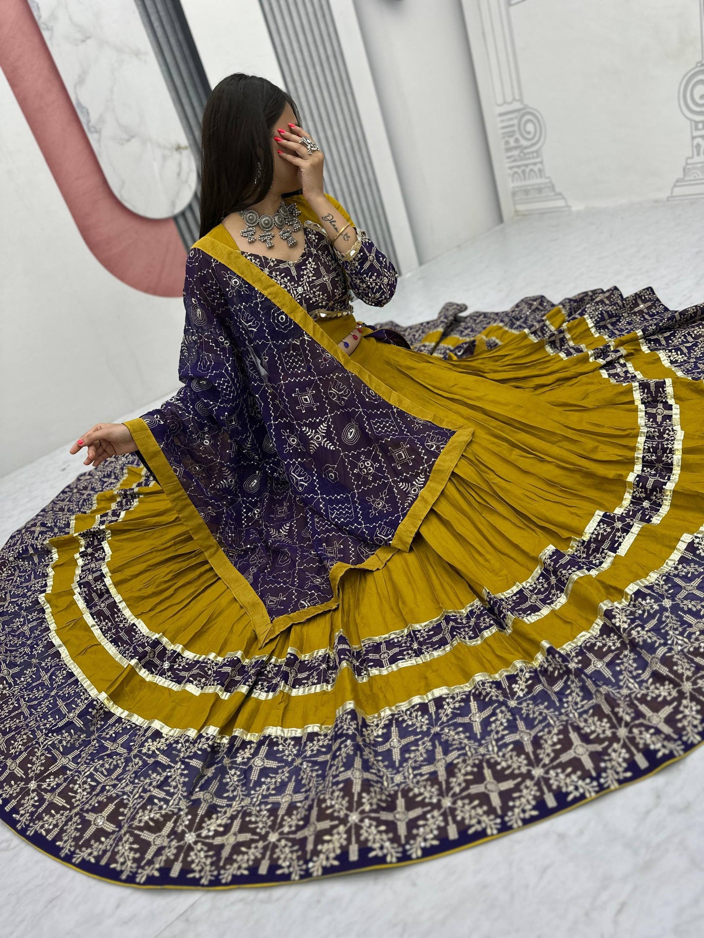 Alisha Garba Kalidar Lehenga Choli