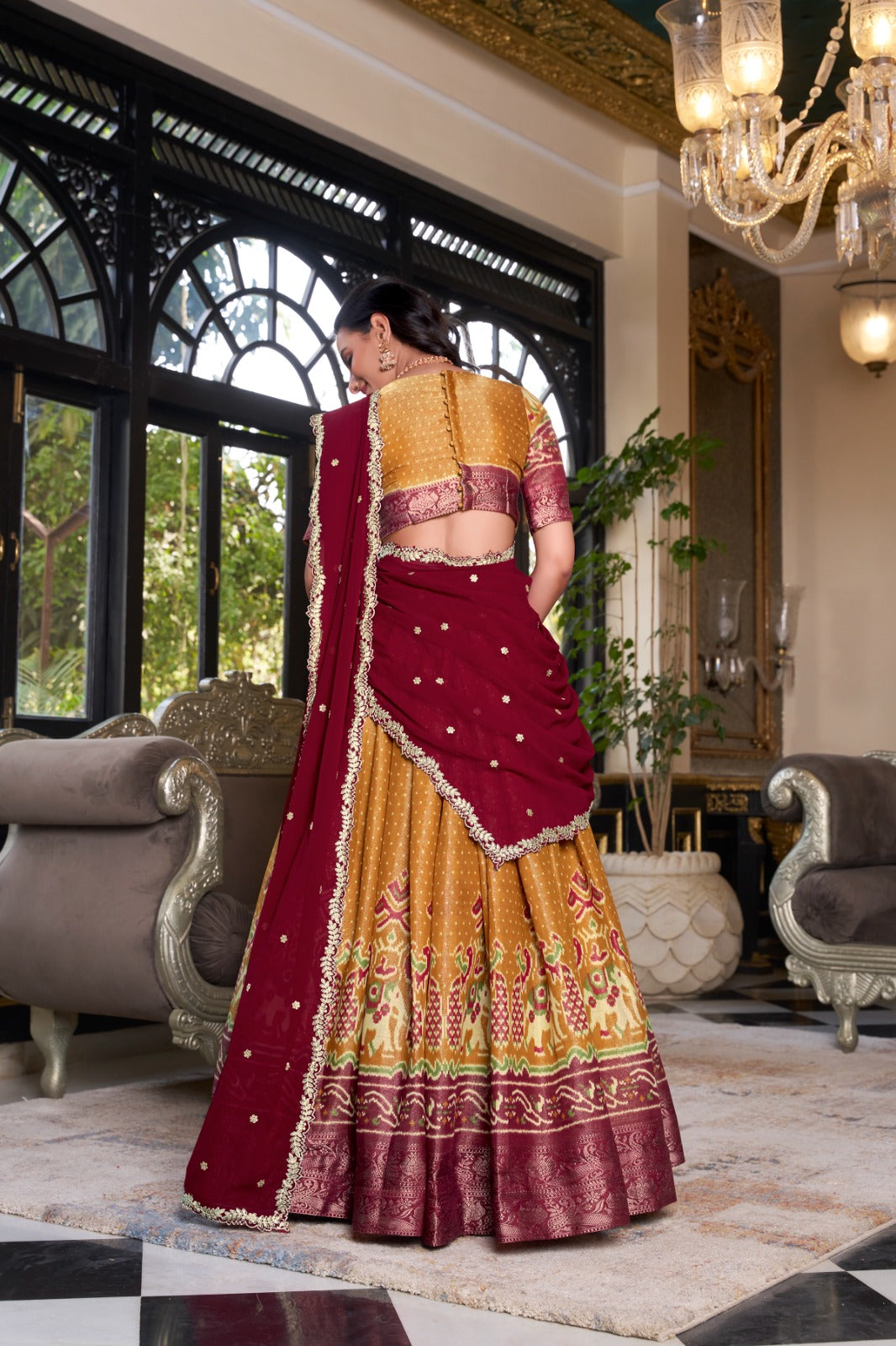 Inaya Kanchipuram Lehenga choli