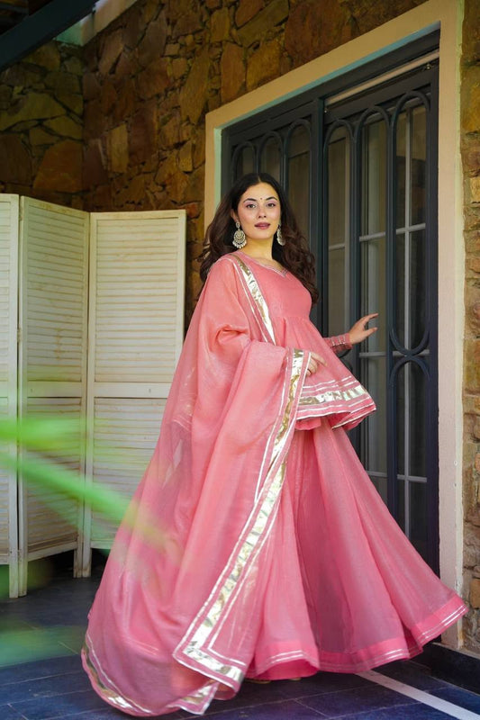 Gemini Organza Sharara Set