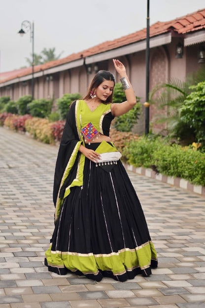 Samaira Navratri Special Gamathi Work Lehenga choli
