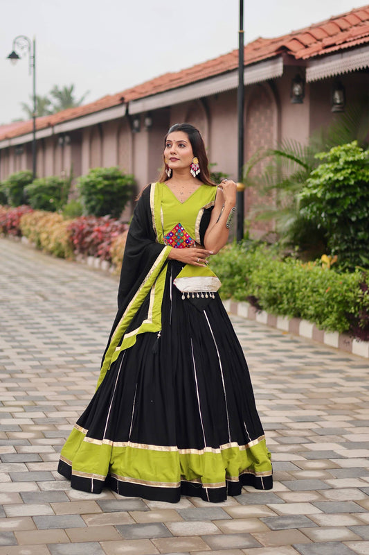 Samaira Navratri Special Gamathi Work Lehenga choli