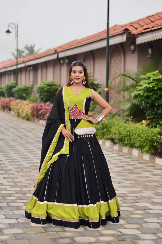 Samaira Navratri Special Gamathi Work Lehenga choli