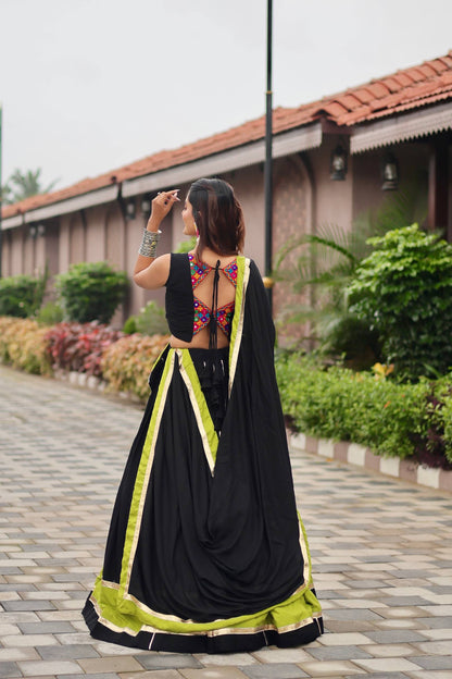 Samaira Navratri Special Gamathi Work Lehenga choli