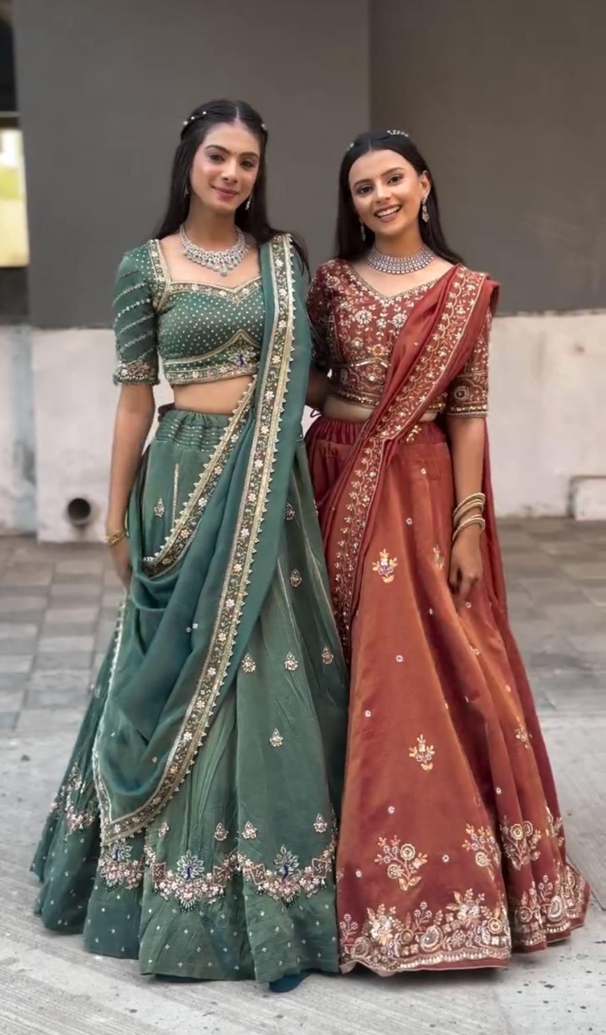 Devanshi Chinon Silk Festival Lehenga Choli
