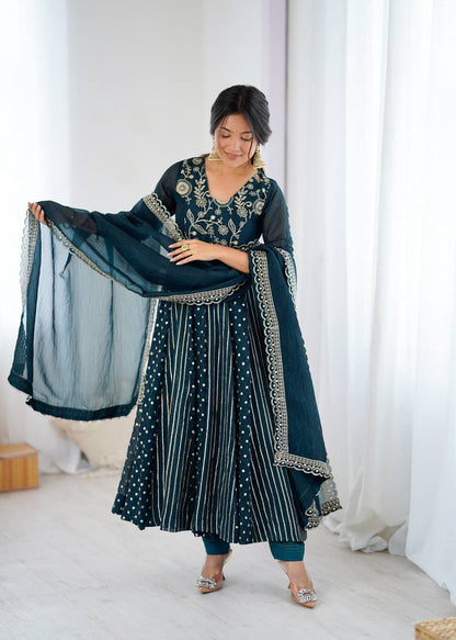 Lisha Dreams Anarkali Gown