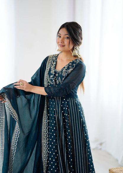 Lisha Dreams Anarkali Gown
