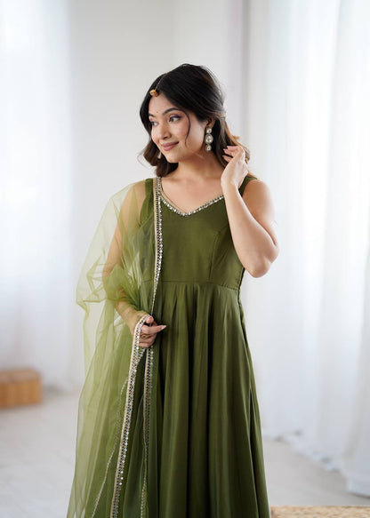 Krish Mahendi Pure Romanslk Anarkali