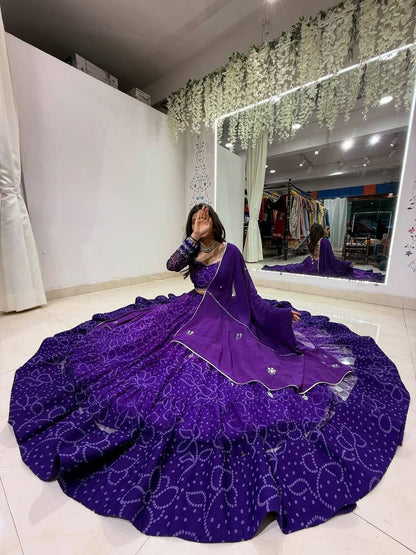 Hetvi Prlnted Georgette Lehenga Choli