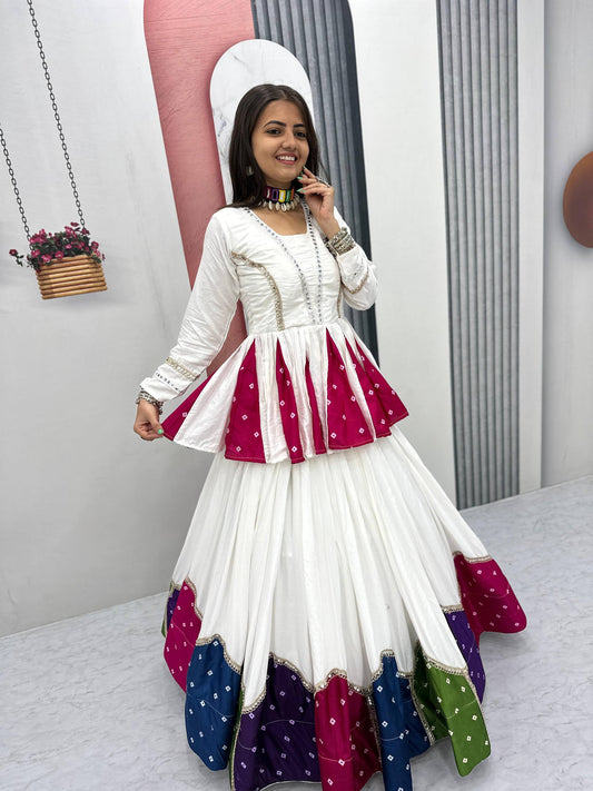 Siddhi Navratri Special Kediyu Lehenga