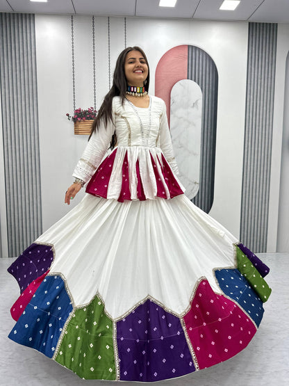 Siddhi Navratri Special Kediyu Lehenga