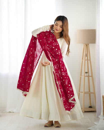 Elegant Anarkali Gown