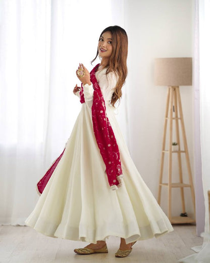 Elegant Anarkali Gown