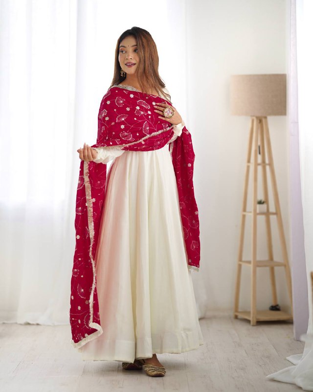 Elegant Anarkali Gown