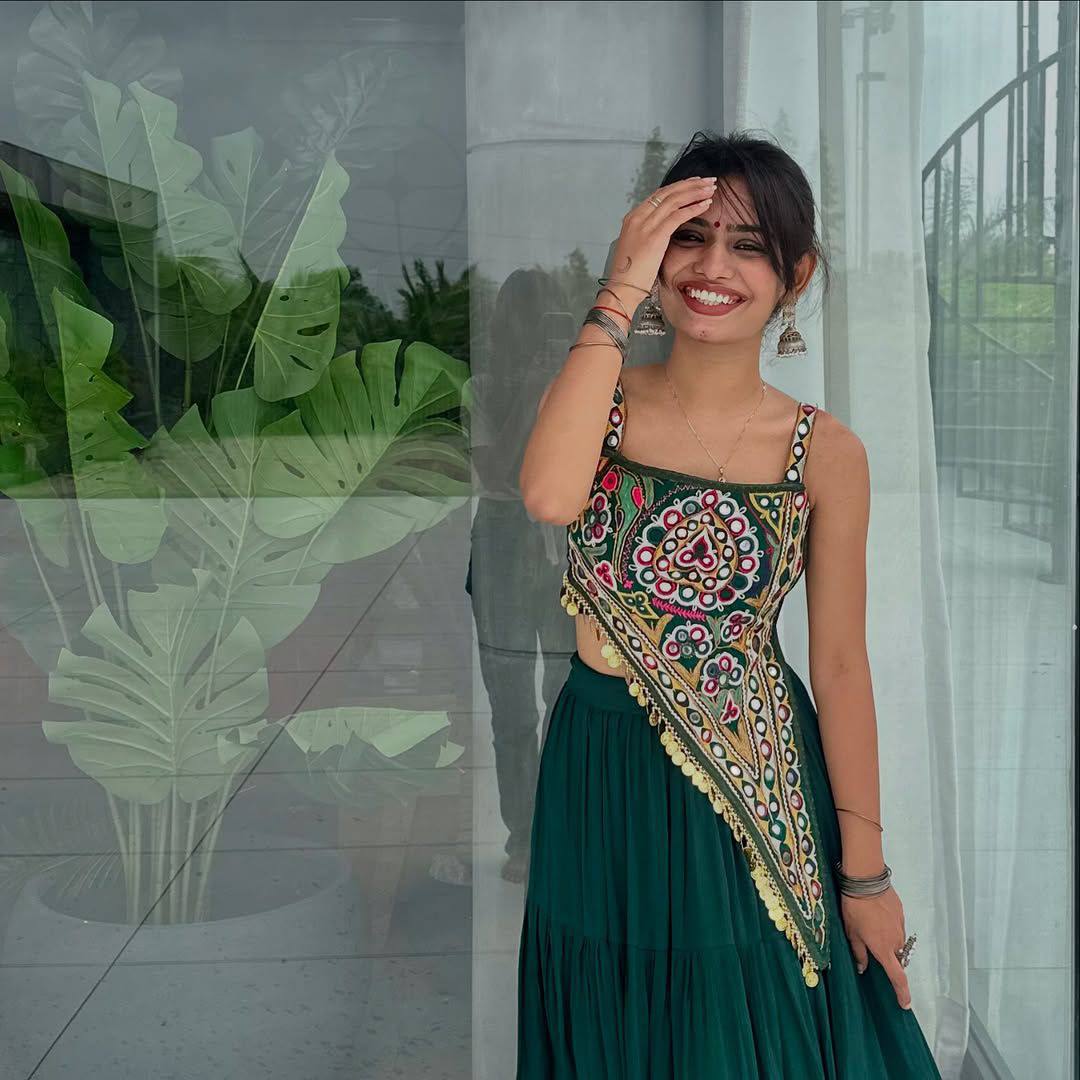 Vidhya Printed Polly Reyon Lehenga Choli
